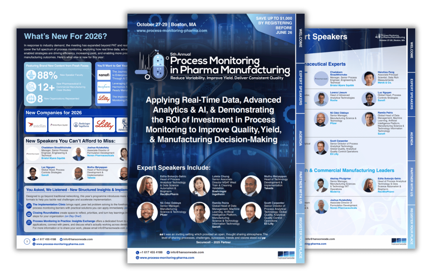 5th Process Monitoring in Pharma Manufacturing Brochure Preview